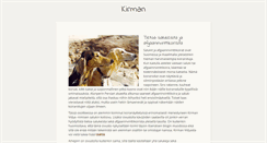 Desktop Screenshot of kirman.fi
